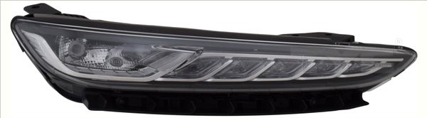 DRL, varselljus, Höger Tyc 12-5417-16-2 TYC