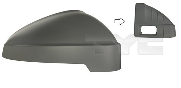 Kåpa, yttre spegel, Höger Tyc 302-0113-2 TYC