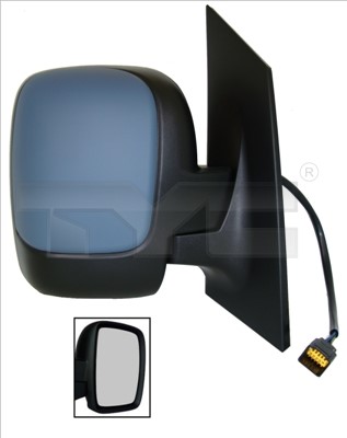 Sidospegel, Höger Tyc 309-0185 TYC
