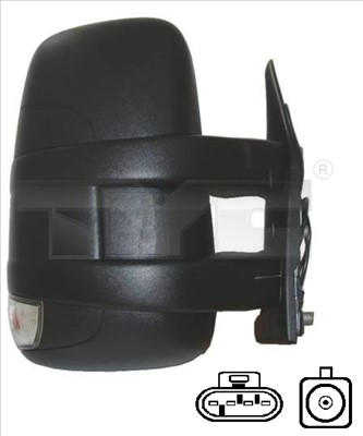 Sidospegel, Höger Tyc 315-0013 TYC