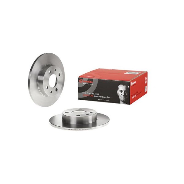 Bromsskiva Solid, Bakaxel, Framaxel BREMBO BREMBO