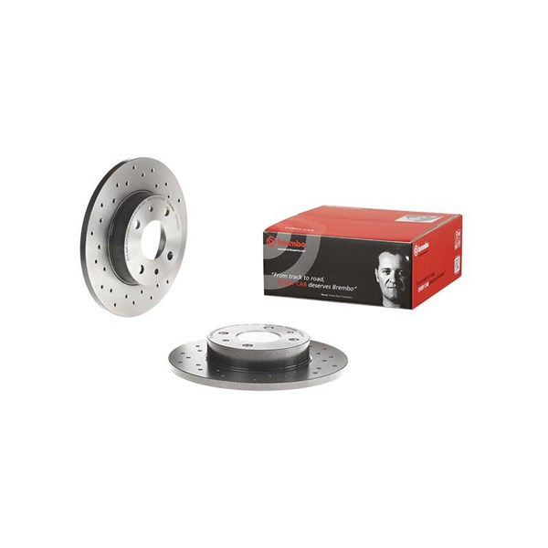 Bromsskiva Solid, Bakaxel Brembo Coated disc line 08.5085.31 BREMBO