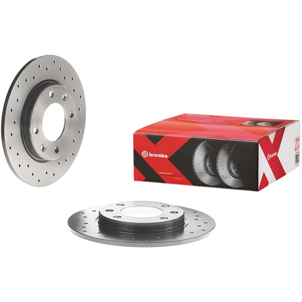 Bromsskiva, Bakaxel BREMBO