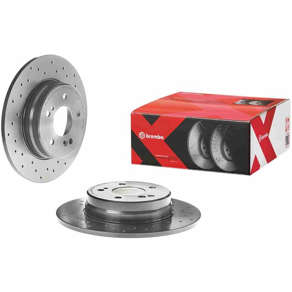 Bromsskiva Solid, Bakaxel Brembo Brembo xtra line 08.7211.2X BREMBO