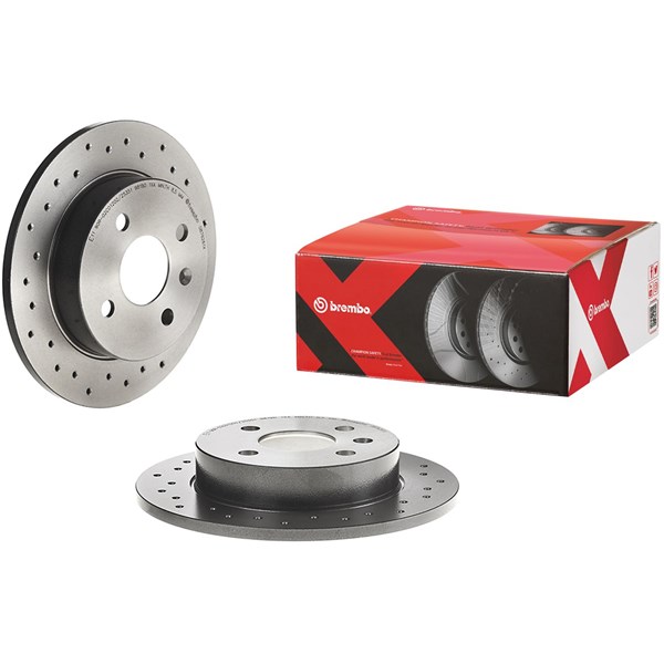 Bromsskiva Solid, Bakaxel Brembo Brembo xtra line 08.7626.1X BREMBO