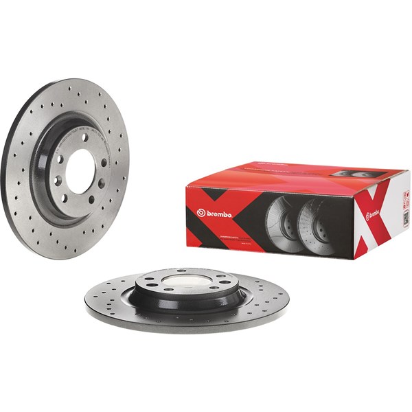 Bromsskiva Solid, Bakaxel Brembo Brembo xtra line 08.8682.1X BREMBO