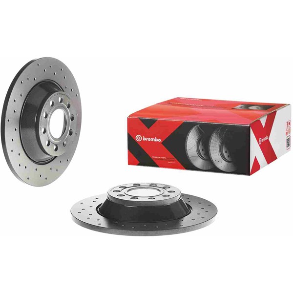 Bromsskiva Solid, Bakaxel Brembo Brembo xtra line 08.8843.2X BREMBO