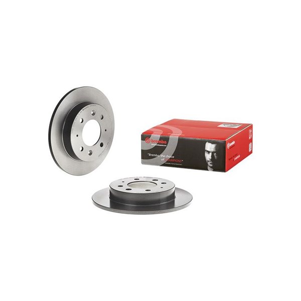 Bromsskiva Solid, Bakaxel Brembo Coated disc line 08.9081.31 BREMBO