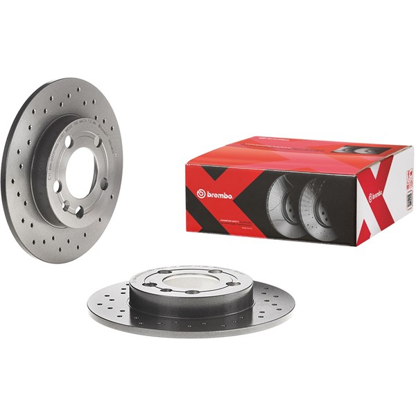Bromsskiva Solid, Bakaxel Brembo Brembo xtra line 08.9148.1X BREMBO