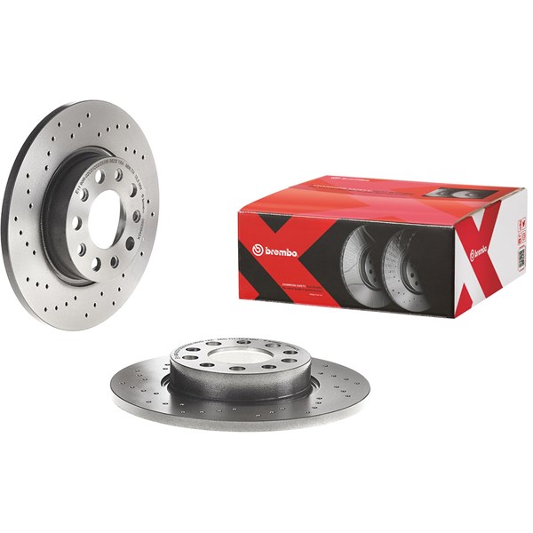 Bromsskiva Solid, Bakaxel Brembo Brembo xtra line 08.9364.2X BREMBO