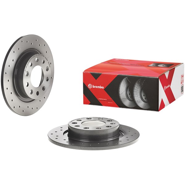 Bromsskiva Solid, Bakaxel Brembo Brembo xtra line 08.9460.4X BREMBO