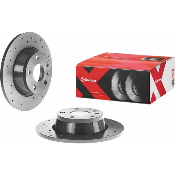 Bromsskiva Solid, Bakaxel Brembo Brembo xtra line 08.9769.1X BREMBO