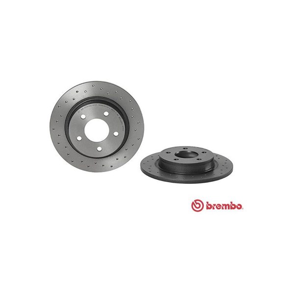 Bromsskiva Solid, Bakaxel Brembo Brembo xtra line 08.9975.2X BREMBO