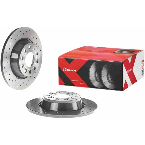 Bromsskiva, Bakaxel BREMBO
