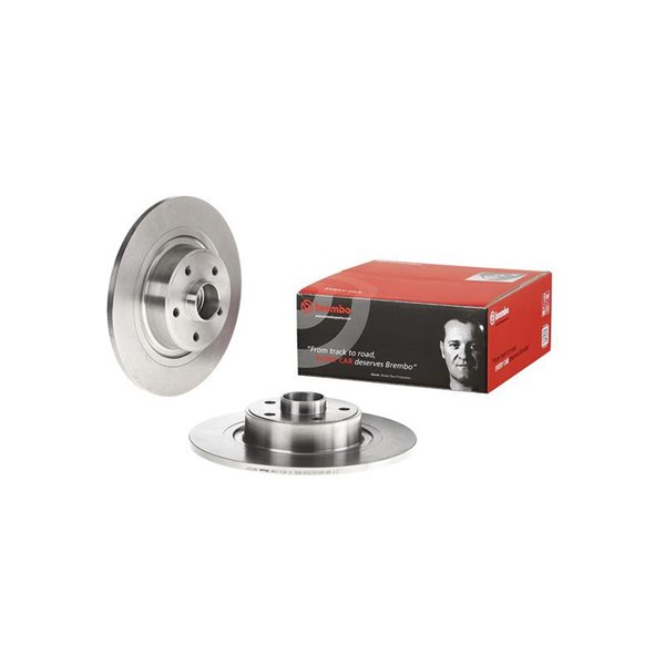 Bromsskiva Solid, Bakaxel Brembo Bearing disc line 08.A239.37 BREMBO