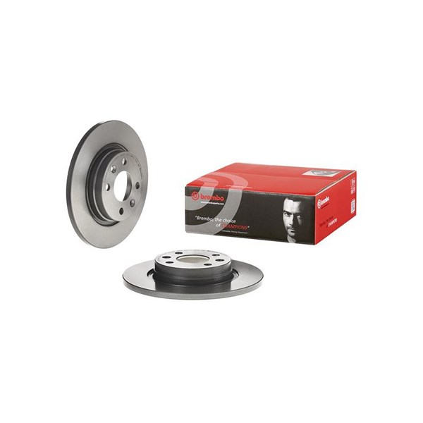 Bromsskiva Solid, Framaxel Brembo Coated disc line 08.A268.21 BREMBO