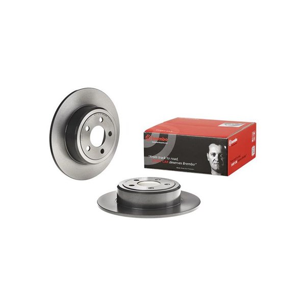 Bromsskiva Solid, Bakaxel Brembo Coated disc line 08.A403.11 BREMBO