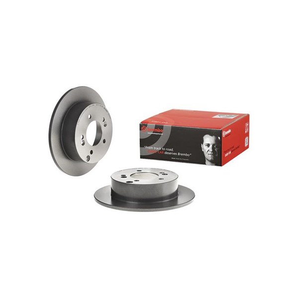Bromsskiva Solid, Bakaxel Brembo Coated disc line 08.A631.11 BREMBO