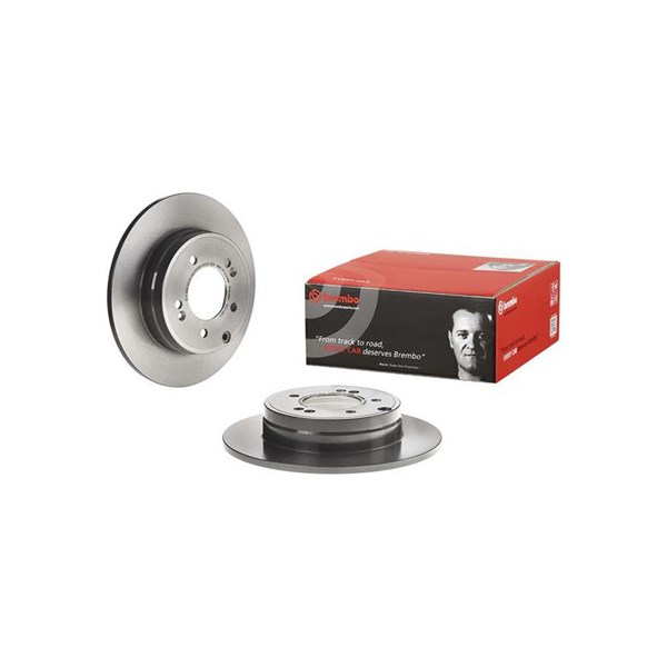 Bromsskiva Solid, Bakaxel Brembo Coated disc line 08.A708.11 BREMBO