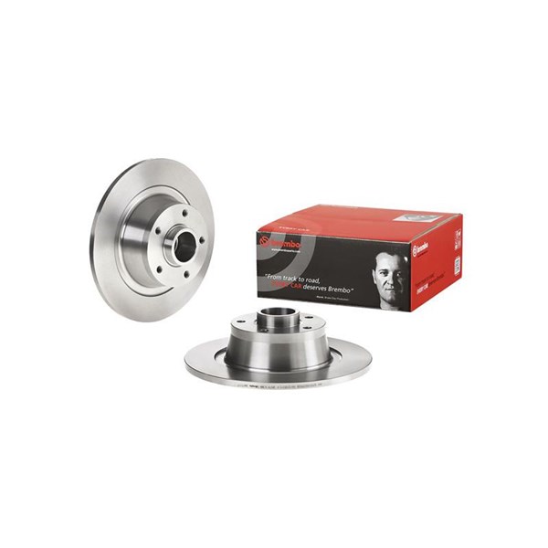 Bromsskiva Solid, Bakaxel Brembo Bearing disc line 08.A753.37 BREMBO