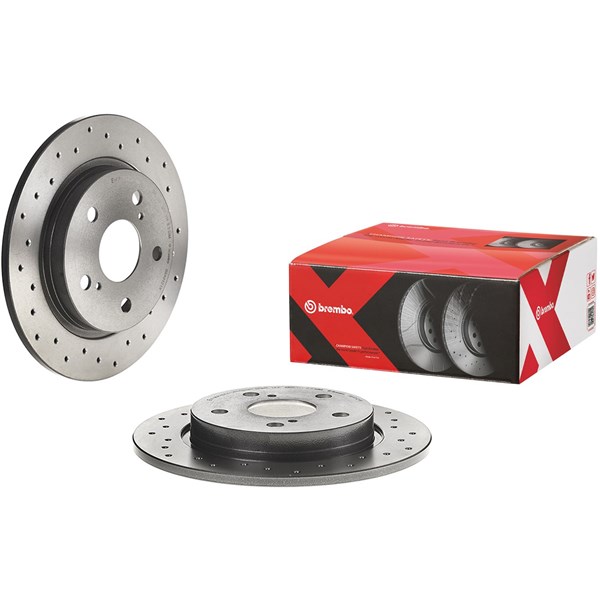 Bromsskiva Solid, Bakaxel Brembo Brembo xtra line 08.A912.1X BREMBO