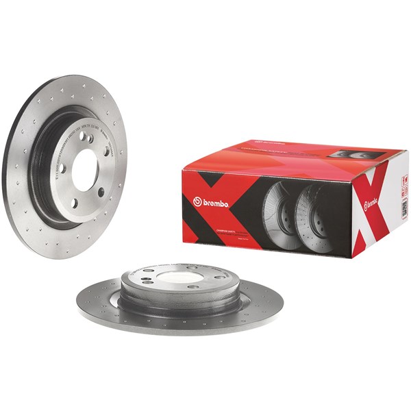 Bromsskiva Solid, Bakaxel Brembo Brembo xtra line 08.B348.4X BREMBO