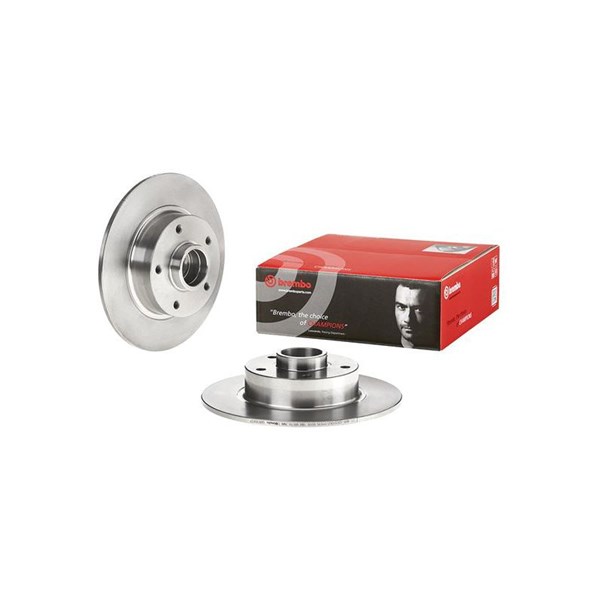 Bromsskiva, Bakaxel BREMBO