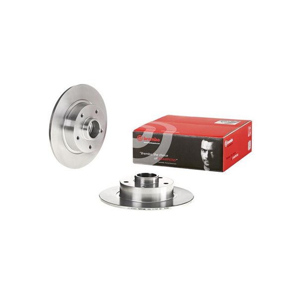 Bromsskiva, Bakaxel BREMBO