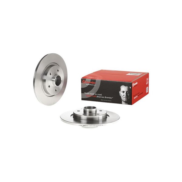 Bromsskiva Solid, Bakaxel Brembo Bearing disc line 08.B395.17 BREMBO