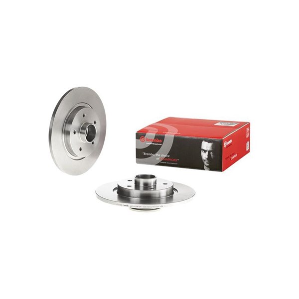 Bromsskiva Solid, Bakaxel Brembo Bearing disc line 08.B395.27 BREMBO