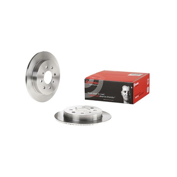 Bromsskiva, Bakaxel BREMBO