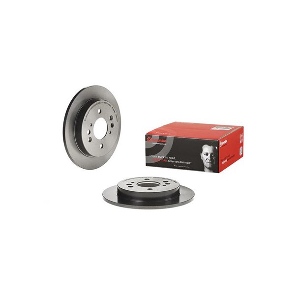 Bromsskiva Solid, Bakaxel Brembo Coated disc line 08.B602.21 BREMBO