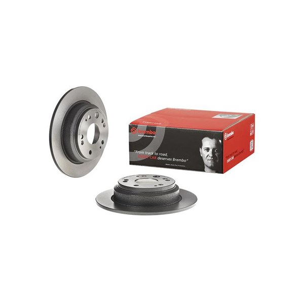 Bromsskiva Solid, Bakaxel Brembo Coated disc line 08.B653.11 BREMBO