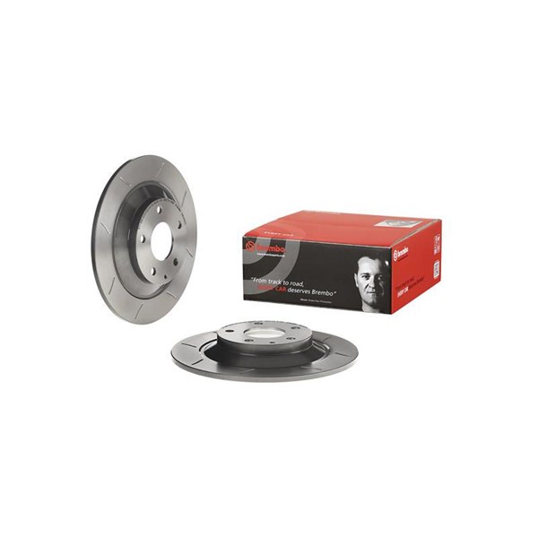 Bromsskiva Solid, Bakaxel, Framaxel Brembo 08.C425.75 BREMBO