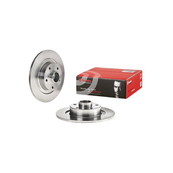 Bromsskiva Solid, Bakaxel Brembo Bearing disc line 08.C742.17 BREMBO
