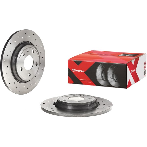 Bromsskiva Solid, Bakaxel Brembo Brembo xtra line 08.D060.1X BREMBO