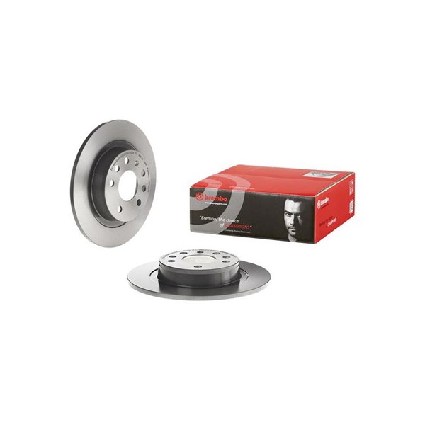 Bromsskiva Solid, Bakaxel Brembo Coated disc line 08.D080.11 BREMBO