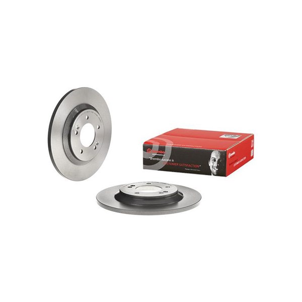 Bromsskiva Solid, Bakaxel Brembo Coated disc line 08.D086.11 BREMBO