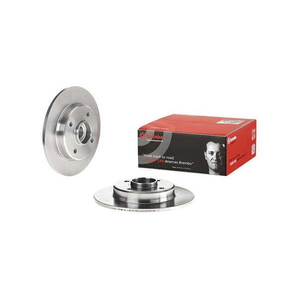 Bromsskiva Solid, Bakaxel Brembo Bearing disc line 08.D205.17 BREMBO