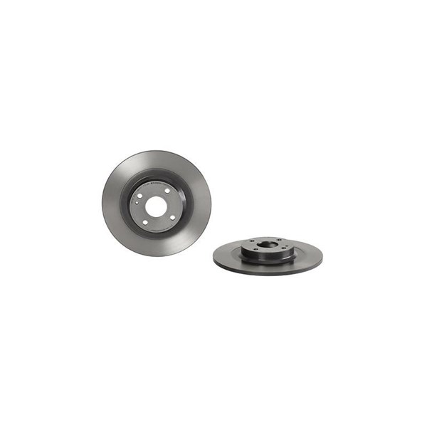 Bromsskiva Solid, Bakaxel Brembo Coated disc line 08.D224.11 BREMBO