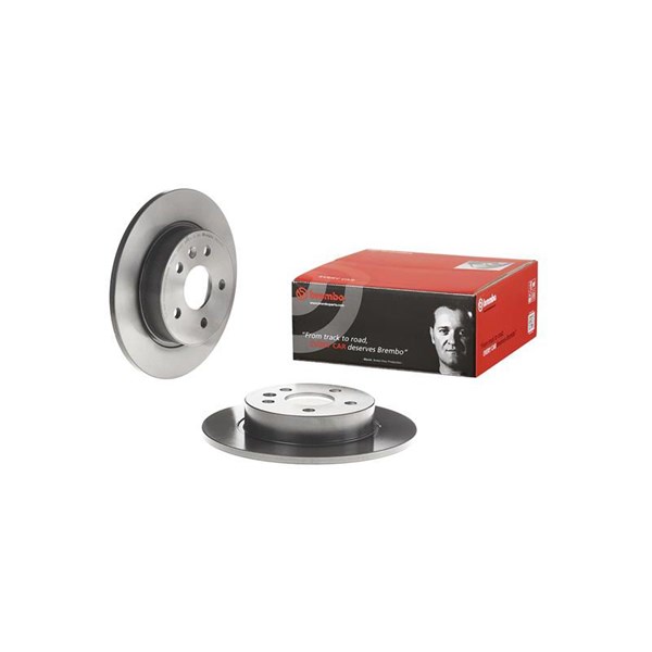 Bromsskiva Solid, Bakaxel Brembo Coated disc line 08.D225.11 BREMBO
