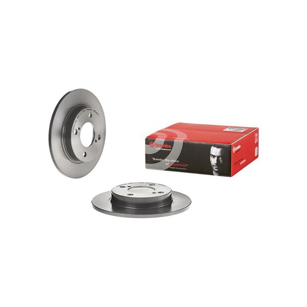 Bromsskiva Solid, Bakaxel Brembo Coated disc line 08.D248.11 BREMBO