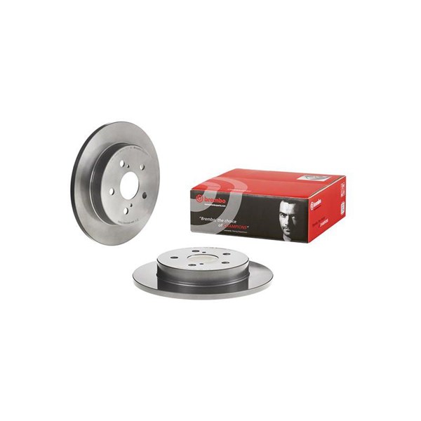 Bromsskiva, Bakaxel BREMBO