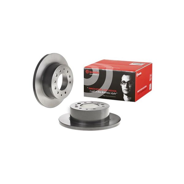 Bromsskiva Solid, Bakaxel Brembo Coated disc line 08.D432.11 BREMBO