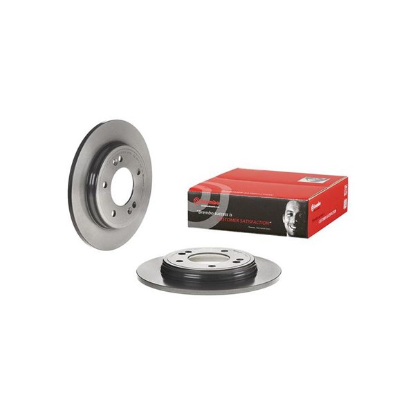 Bromsskiva Solid, Bakaxel Brembo Coated disc line 08.D445.11 BREMBO