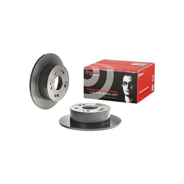 Bromsskiva Solid, Bakaxel Brembo Coated disc line 08.D696.11 BREMBO