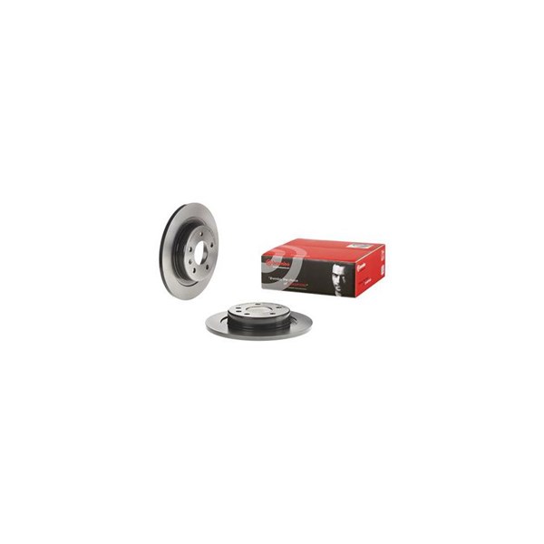 Bromsskiva Solid, Bakaxel Brembo Coated disc line 08.D757.21 BREMBO