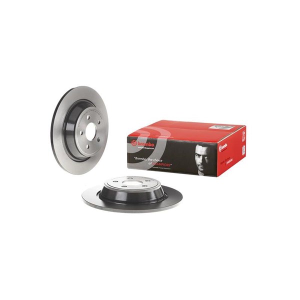 Bromsskiva, Bakaxel BREMBO