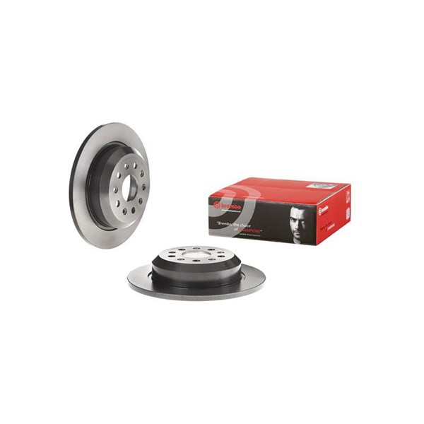 Bromsskiva Solid, Bakaxel Brembo Coated disc line 08.N353.11 BREMBO