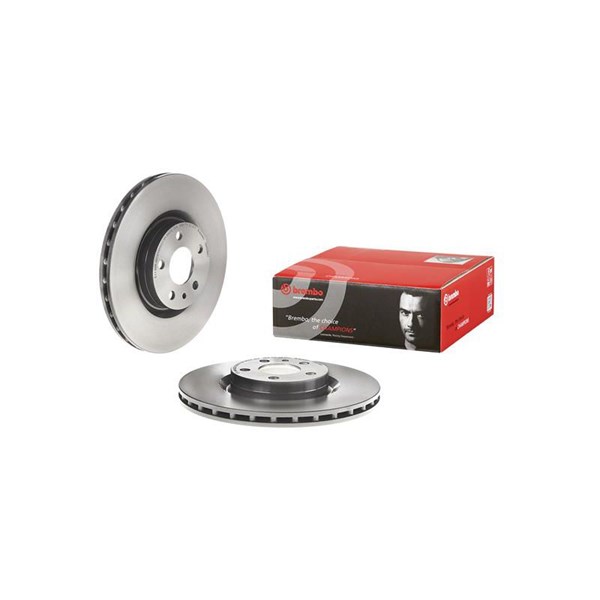 Bromsskiva Ventilerad, Framaxel Brembo 09.4939.41 BREMBO